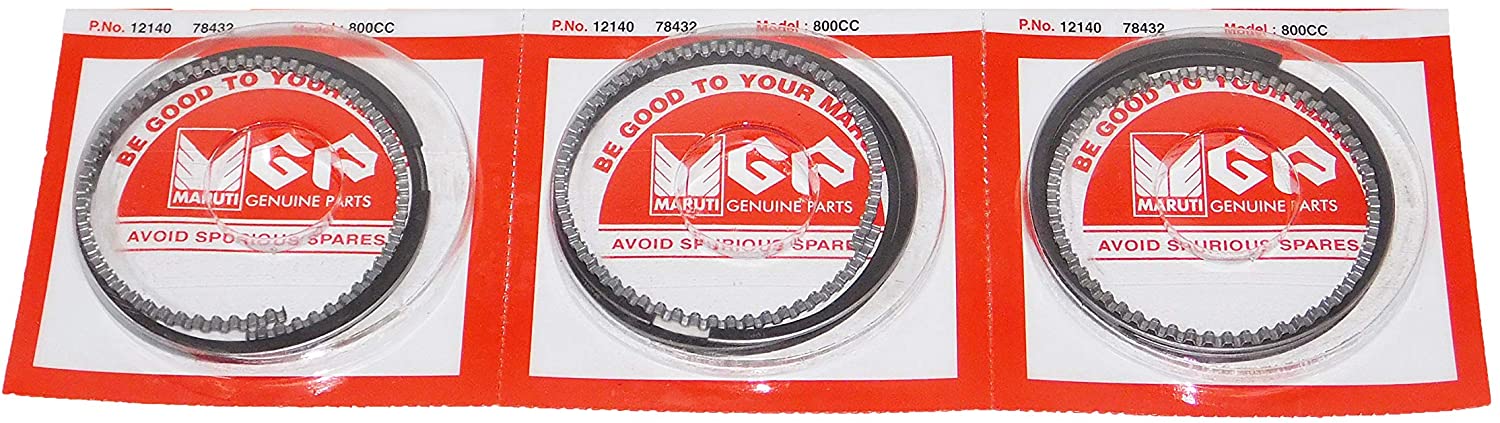 SUZUKI LJ80 F8B 796 CC 3 CYL ENGINE ENGINE PISTON RING SET FOR 3 PISTONS FITS ALTO 800 FRONTE MIGHTY BOY CARRY ALTO SS80 DAEWOO TICO SB308