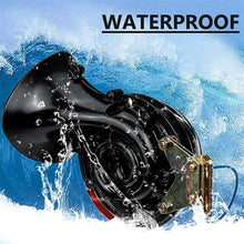 ANLEM 300DB Super Loud Train Horn for Truck Train Boat car Air Electric Snail Single Horn,12v Waterproof Motorcycle Snail Horn for Trucks, Cars, Motorcycle, Bikes & Boats