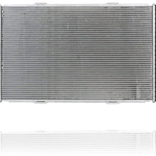 Radiator - Cooling Direct For/Fit 13245 12-18 Fiat 500 500c 1.0/1.4L Plastic Tank Aluminum Core