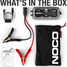 NOCO Boost Sport GB20 400 Amp 12-Volt Ultra Safe Portable Lithium Car Battery Jump Starter Pack for Up to 4-Liter Gasoline Engines