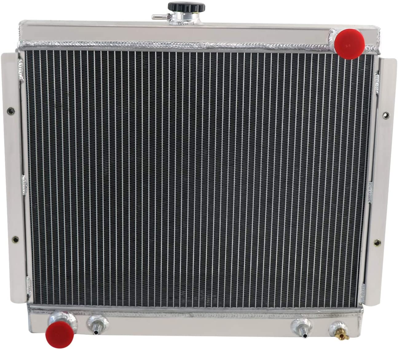 ALLOYWORKS 2 Row All Aluminum Radiator For 1984-1995 Toyota Pickup 4 Runner SR5 2.4L MT