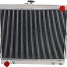 CoolingCare 2 Row Core Aluminum Radiator for Toyota Pickup /4Runner SR5 2.4L 1984-1995
