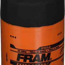 FRAM Extra Guard PH8A, 10K Mile Change Interval Spin-On Oil Filter