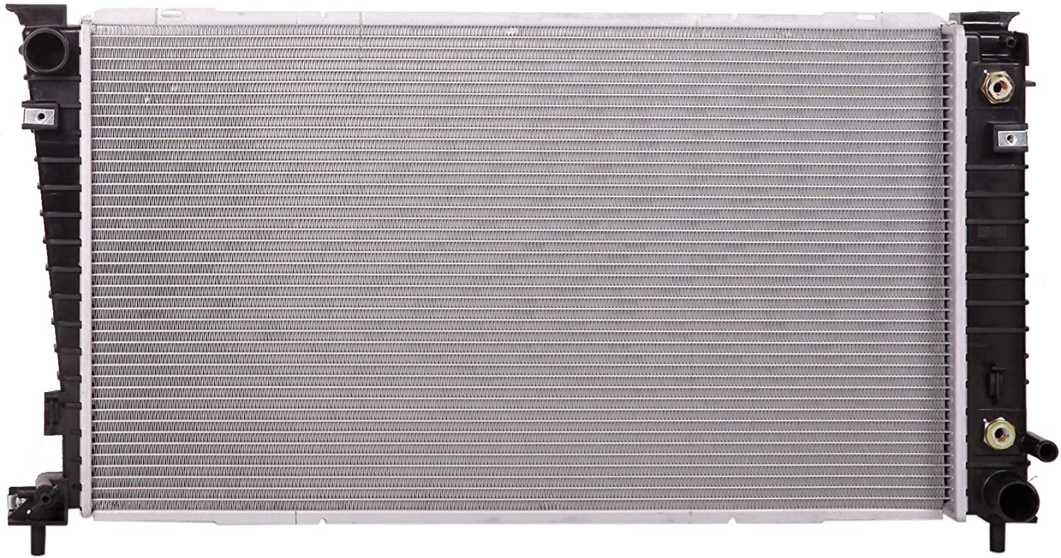 Lynol Cooling System Complete Aluminum Radiator Direct Replacement Compatible With 1999-2003 Ford Windstar 2004-2007 Freestar 2004-2007 Monterey V6 3.0L 3.8L 3.9L 4.2L