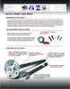 Yukon Gear & Axle (YA FMUST-4-31) 5-Lug Axle Kit with DuraGrip Positraction for Ford Mustang 31-Spline Differential