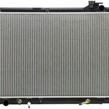 Klimoto Radiator | fits Toyota Highlander 2001-2007 3.0L 3.3L V6 | Replaces TO3010264 1640020220 TY37071A