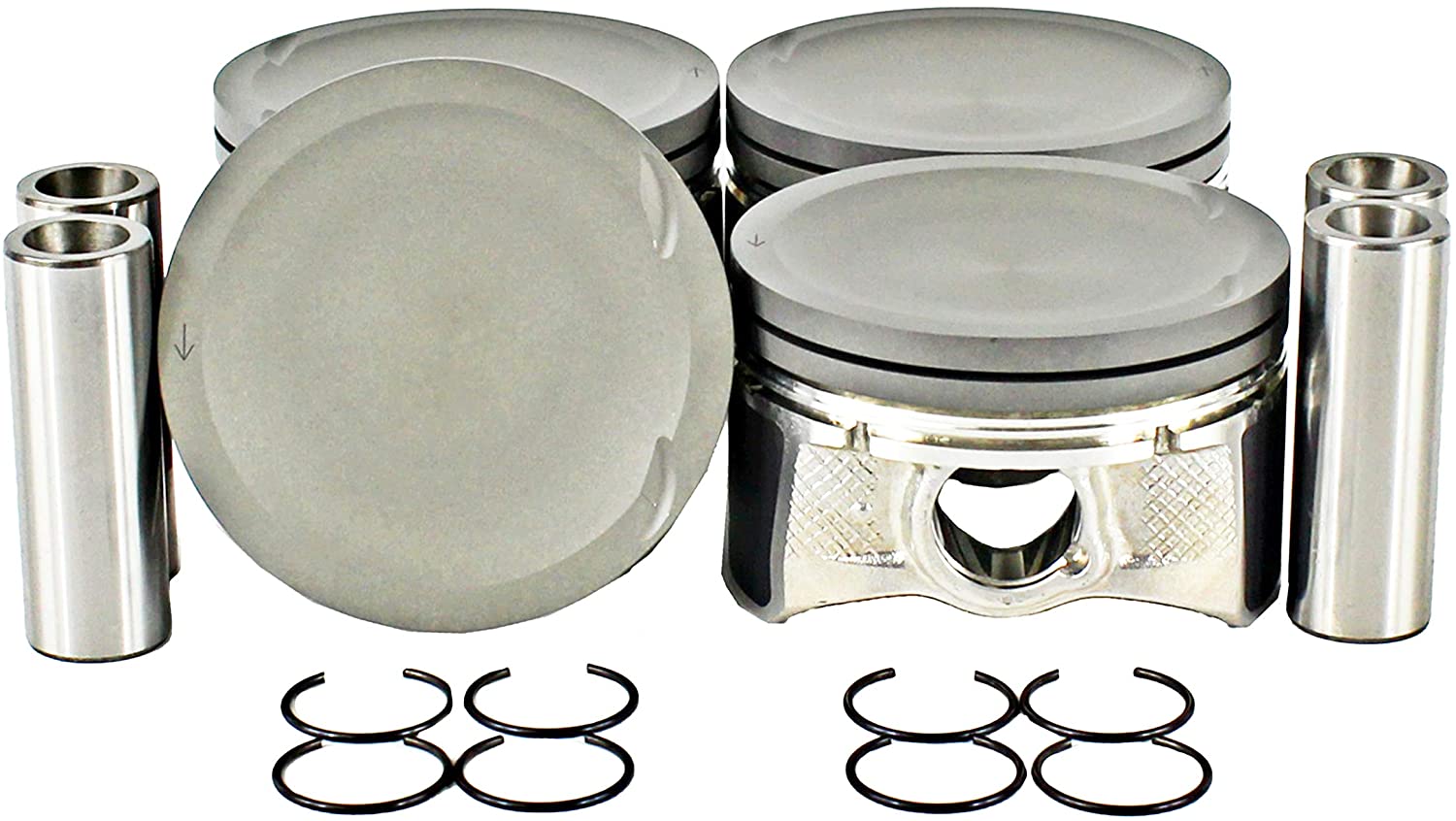 DNJ P469.20 Oversize Piston Set for 2006-2009 / Mazda / 3, 6, CX-7/2.3L / DOHC / L4 / 16V / 2260cc / MZR