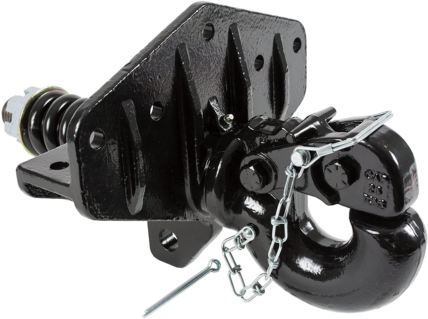 Buyers Products (BP225 25-Ton Capacity Forged Swivel-Type Pintle Hook w/Mounting Plate