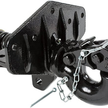 Buyers Products (BP225 25-Ton Capacity Forged Swivel-Type Pintle Hook w/Mounting Plate