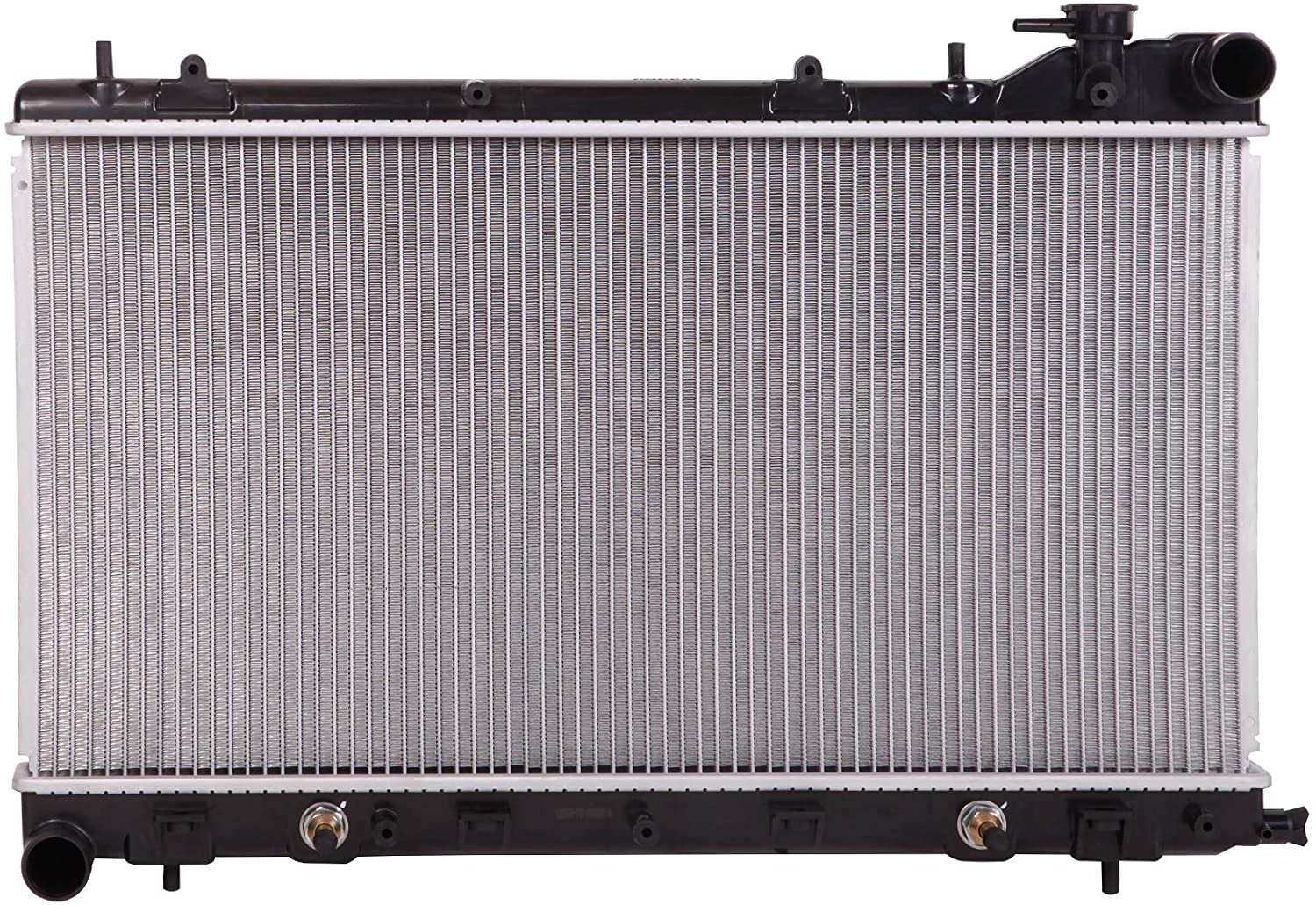Lynol Cooling System Complete Aluminum Radiator Direct Replacement Compatible With 2003-2008 Subaru Forester Non Turbo NT H4 2.5L