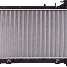 Lynol Cooling System Complete Aluminum Radiator Direct Replacement Compatible With 2003-2008 Subaru Forester Non Turbo NT H4 2.5L