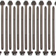 Compatible With 97-99 Ford V8 4.6 Vin 6 SOHC 16-Valves Head Gasket Set Head Bolts