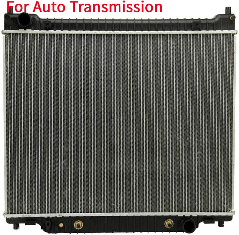 YGKJ Auto Aluminum/Plastic Radiator 2 Row compatible with F Super Duty F250 F250HD F350 F59 7.3L