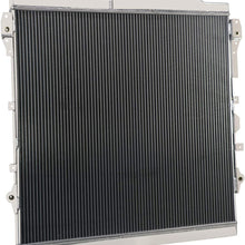 CoolingSky 3 Row All Aluminum Engine Radiator for 2007-2013 Toyota Tundra Sequoia Pickup 4.6 5.7 V8