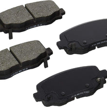 Bosch BE1734H Blue Disc Brake Pad Set with Hardware for Select 2014-16 Chrysler 200 and Jeep Cherokee - REAR