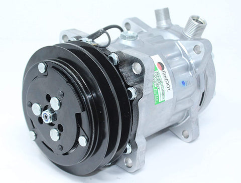 SANDEN STYLE 4644 4664 4647 AC COMPRESSOR FOR PETERBILT LE1620 75R89872A