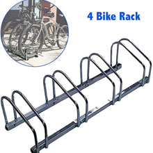 EasyGo Floor Stationary Triple Bike Wheel Rack, Indoor – Outdoor Bike Stand