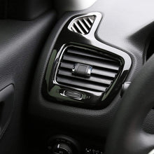 HKPKYK for Jeep Compass 2017+, Car Air Vent Protective Cover Air Conditioner Outlet Trim Sticker Interior Accessories