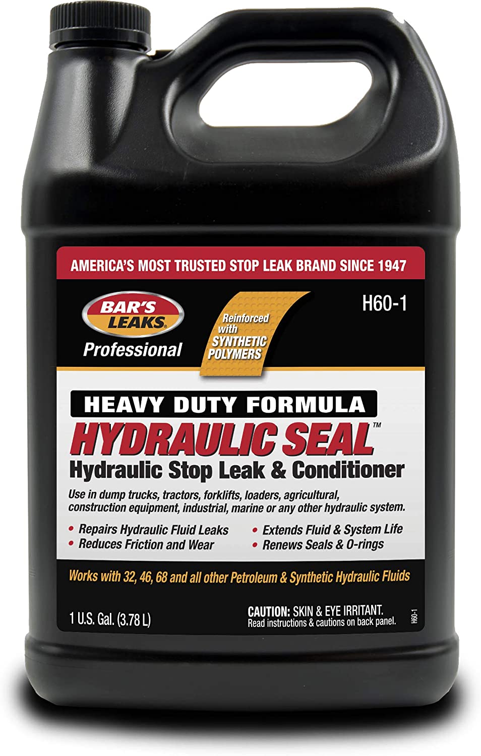 Bar's Leaks H60 Hydraulic Seal Stop Leak & Conditioner, 32. Fluid_Ounces
