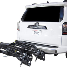 Saris Superclamp Bike Hitch Car or Truck Rack, Mount Bicycles, Plus Cargo and Hd/Rv Compatible Option, Hatch Access, Easy Fold, Integrated Locks and Reflectors