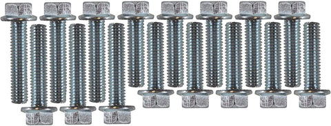 ICT Billet INTAKE MANIFOLD FLANGE BOLT KIT COMPATIBLE WITH BIG BLOCK FORD BBF 429 460 HEX HEAD 551688