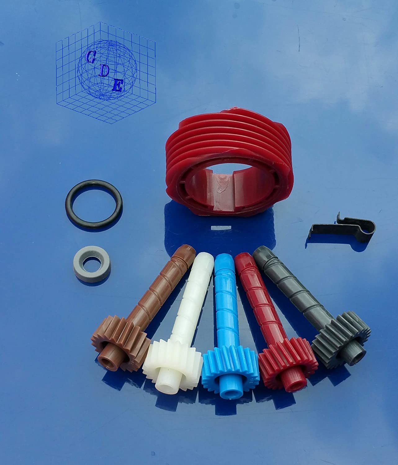 GM TURBO 350 TH350 MUNCIE POWERGLIDE TRANSMISSION SPEEDOMETER KIT 7/18 19 20 21 22 W/DRIVE GEAR CLIP
