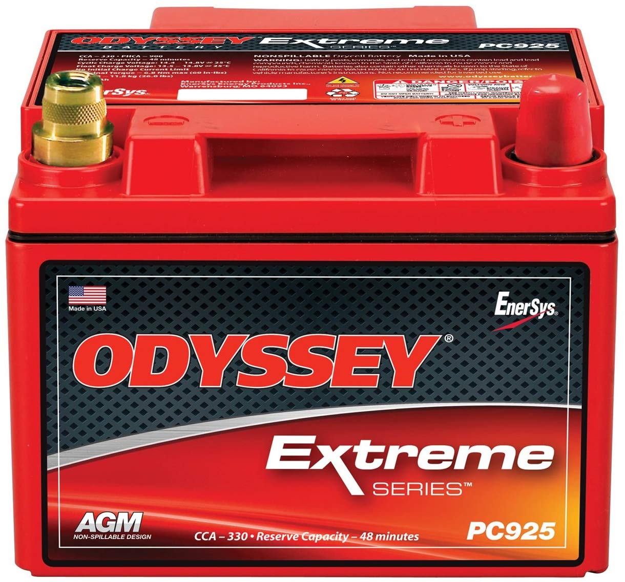 Odyssey PC925MJT Automotive and LTV Battery