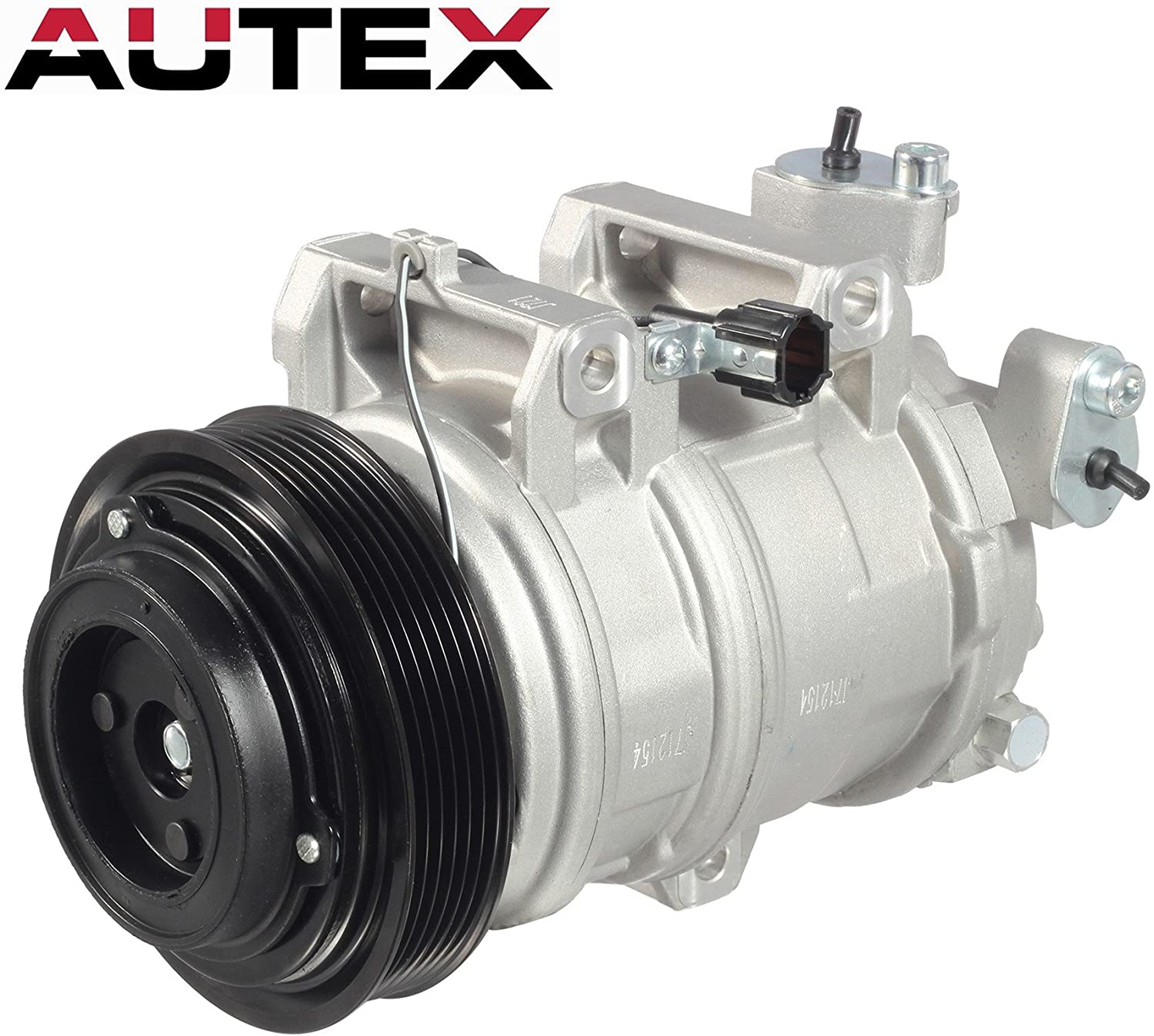 AUTEX AC Compressor and A/C Clutch CO 10778JC Compatible with Altima 2002 2003 2004 2005 2006 2.5L