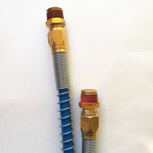 Trackon Parts 15' Coiled Air Brake Hoses with 12" & 40" Leads, Red & Blue Set, 11-340 Direct Replacement, for Semi Truck Tractor Trailer