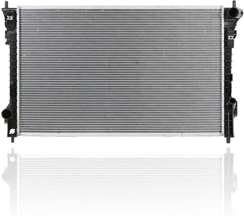 Radiator - PACIFIC BEST INC. For/Fit 13186 10-12 Ford Taurus SHO 10-12 Lincoln MKS 3.5L Plastic Tank/Aluminum Core