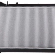 Lynol Cooling System Complete Aluminum Radiator Direct Replacement Compatible With 2004-2005 Subaru Forester Turbo XT Premium 2.5L