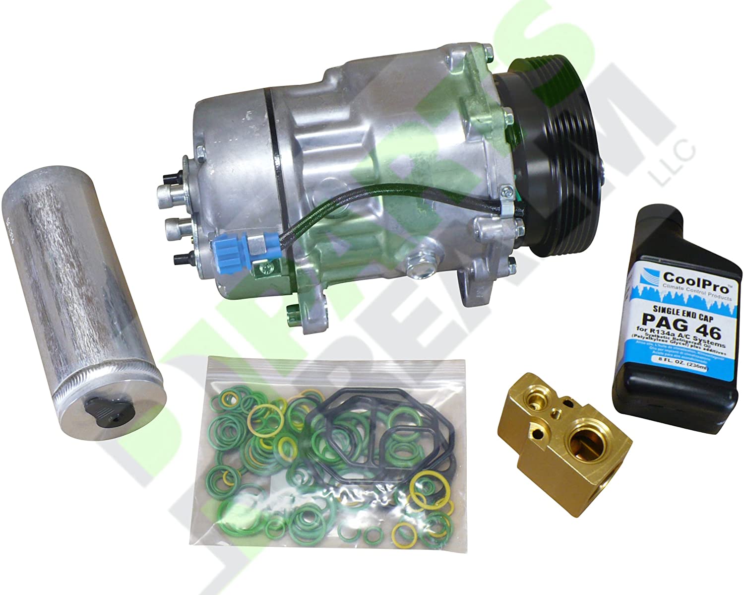 Parts Realm CO-4023AK Complete A/C Compressor Replacement Kit