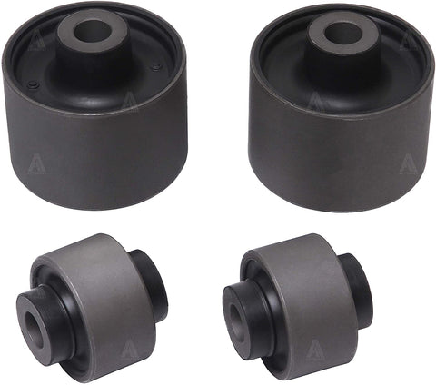 AUTOACER - 4 Piece Front Lower Forward & Rearward Control Arm Bushing Kit - Compatible with Nissan Altima Maxima Murano
