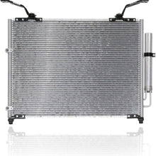 A/C Condenser - Pacific Best Inc For/Fit 3182 03-08 Honda Pilot 01-02 Acura MDX Parallel Flow Aluminum