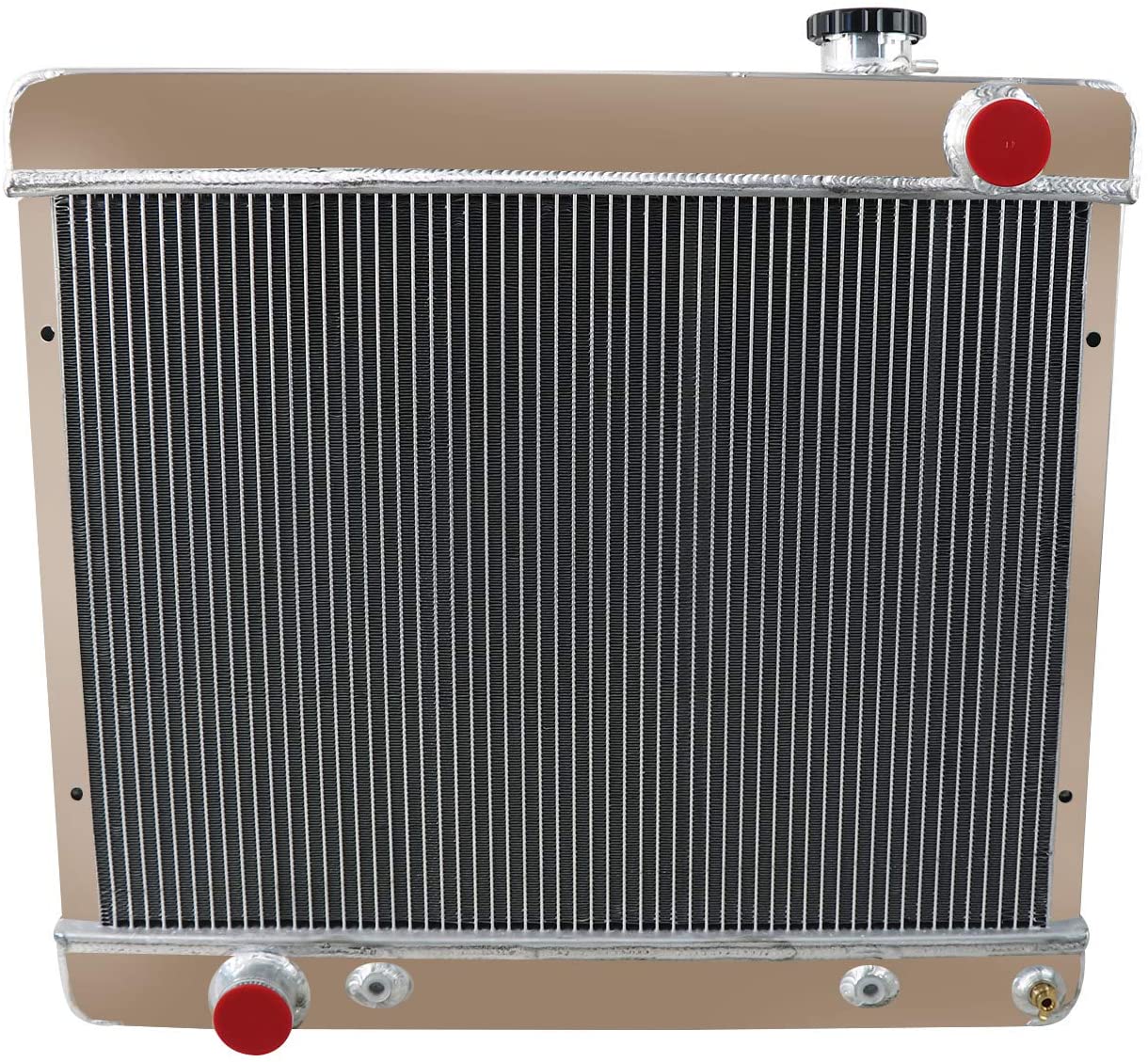 ALLOYWORKS 4 Row-62mm Aluminum Radiator For 1960-1964 Buick Skylark LeSabre Electra Wildcat Special 6.6L 1961 1962 1963