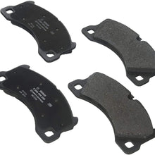Bosch 0986494206 EuroLine Disc Brake Pad Set for 2008-16 Porsche Cayenne and 2011-17 Volkswagen Touareg - FRONT