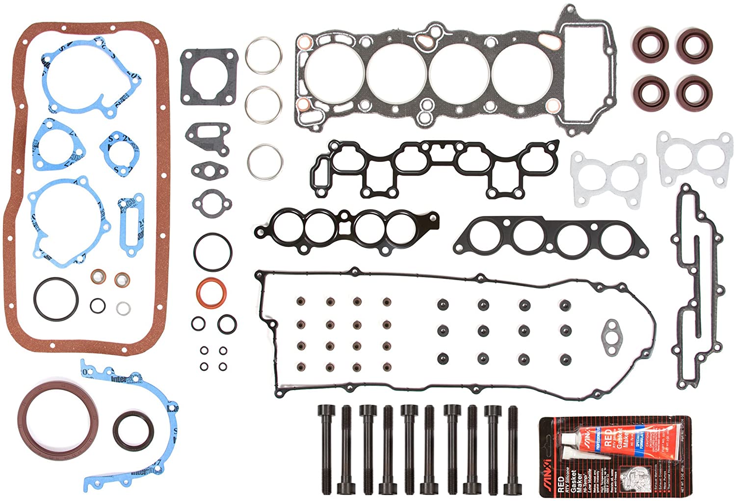 Evergreen FSHB3025 Full Gasket Set Head Bolt