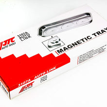 3 Magnets Large Rectangular Magnetic Tool Holder Stainless Steel Heavy Duty 6.5''L x 14.37" W Magnetic Screws Tools Parts Tray Holder by JTC 3107A