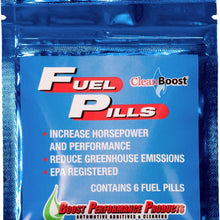 Boost Performance Products CleanBoost Fuel Pills 6 Pack for Gas & Diesel Fuel