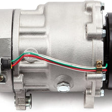 ROADFAR Air Conditioning Compressor Clutch Kit fit for CO 1206JC 1999-2001 Volkswagen Beetle Golf Jetta 1.8L 1.9L 2.0L