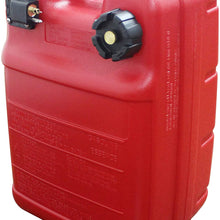 Portable Boat Fuel Tank 24L 6 Gallon Marine Outboard Motor Fuel Tank w/Connector