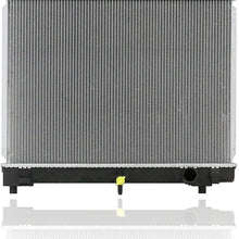 Radiator - PACIFIC BEST INC. For/Fit 2889 07-18 Toyota Yaris-Hatchback 07-12 Yaris-Sedan 08-14 Scion xD Manual Transmission Plastic Tank, Aluminum Core