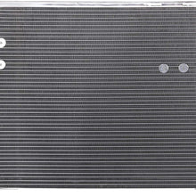 Lynol Cooling System Premium Complete Aluminum AC Condenser Replacement Compatible With Mercedes Benz 00-06 CL500 CL600 00-06 S430 S500 S55 AMG S600 07-12 SL550 SL63 4.3L 5.0L 5.5L 5.8L 6.0L 6.2L 6.3L