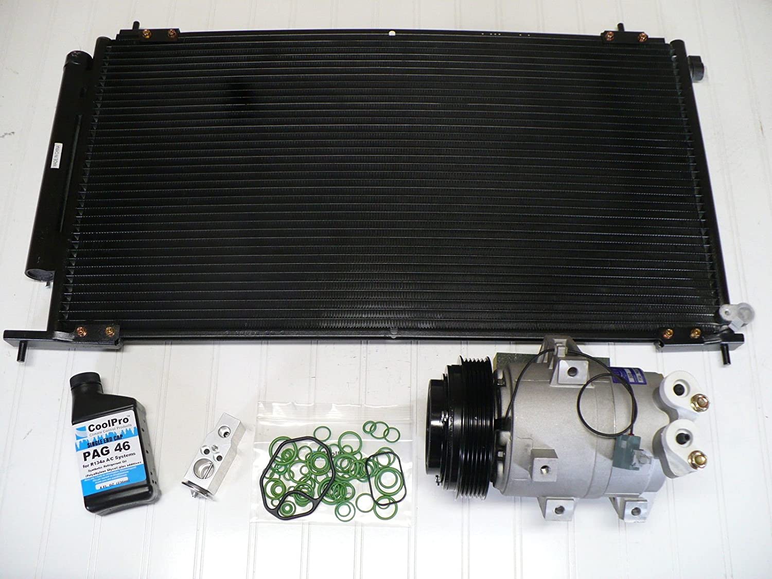 Parts Realm CO-0308AK Complete A/C AC Compressor Replacement Kit