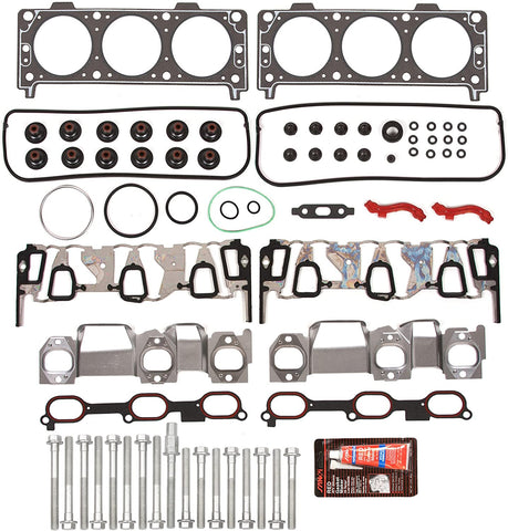 Evergreen HSHB8-10434 Cylinder Head Gasket Set Head Bolt