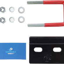 1 Pack - Trailer Hitch Tightener - Anti-Rattle and Anti-Corrosion, Rubber Coated - 1.25" and 2" Hitch Receiver