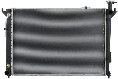 Klimoto Radiator | fits Hyundai Santa Fe 2010-2014 Kia Sorento 2011-2015 2.4L 3.3L 3.5L L4 V6 | Replaces HY3010170 253101U100 438481