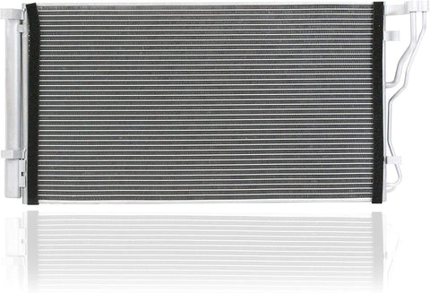 A/C Condenser - Pacific Best Inc For/Fit 3888 11-14 Hyundai Sonata 2.4L 11-13 Kia Optima 2.4L 12-14 Azera 14-16 Cadenza