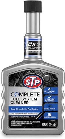 STP Fuel System Cleaner and Stabilizer, Advanced Synthetic Technology, Bottles, 12 Fl Oz, 18025B