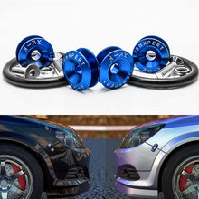 Xotic Tech JDM Quick Release Fasteners For Car Bumpers Trunk Fender Hatch Lids (Purple)